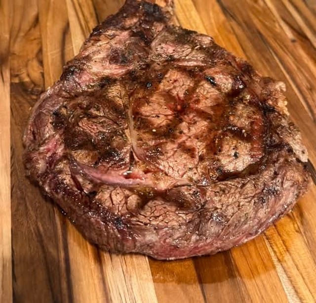 Ribeye Steak.