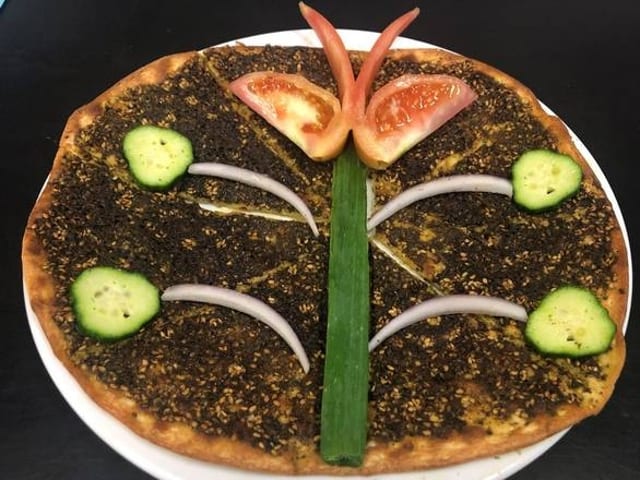 Zatar & Olive Oil.